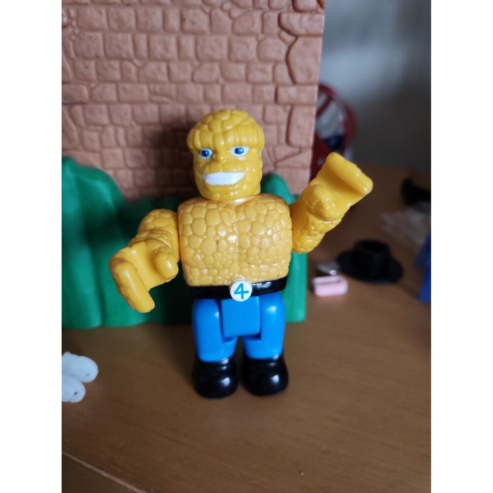 Mega Bloks  SpiderFriends Fire Station Rescue The Thing Figure